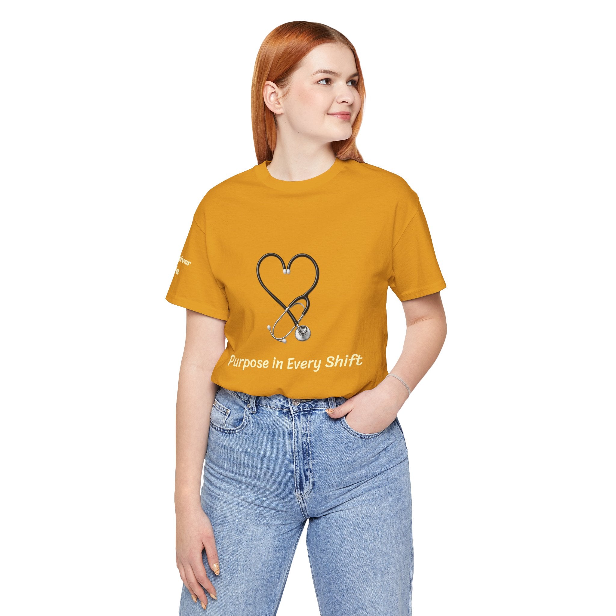 Purpose in Every Shift T-Shirt — Making a Difference Daily Tee