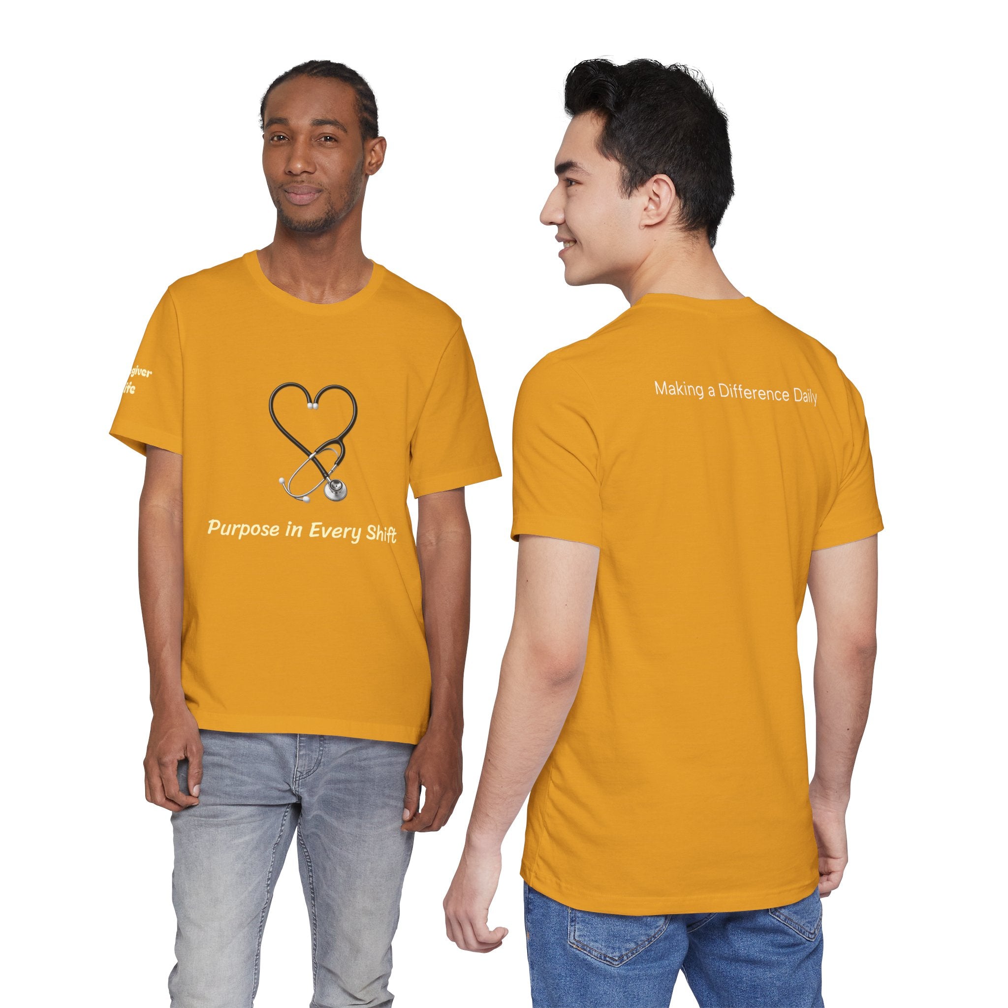 Purpose in Every Shift T-Shirt — Making a Difference Daily Tee