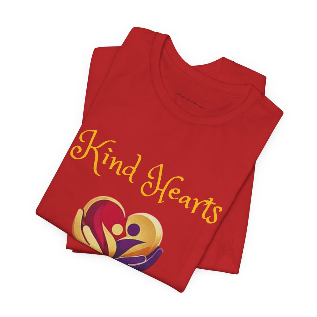 Kind Hearts Helping Hands T‑Shirt — Volunteer & Charity Heart Logo Tee