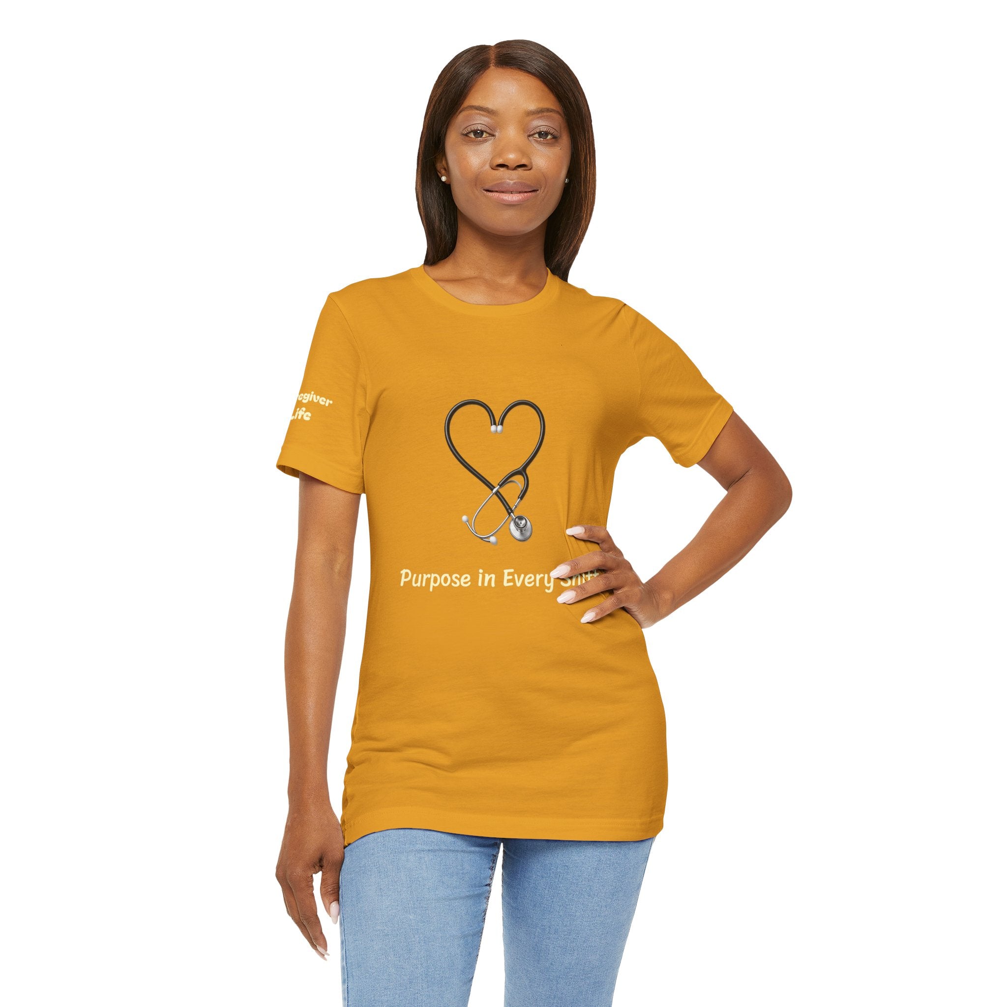 Purpose in Every Shift T-Shirt — Making a Difference Daily Tee