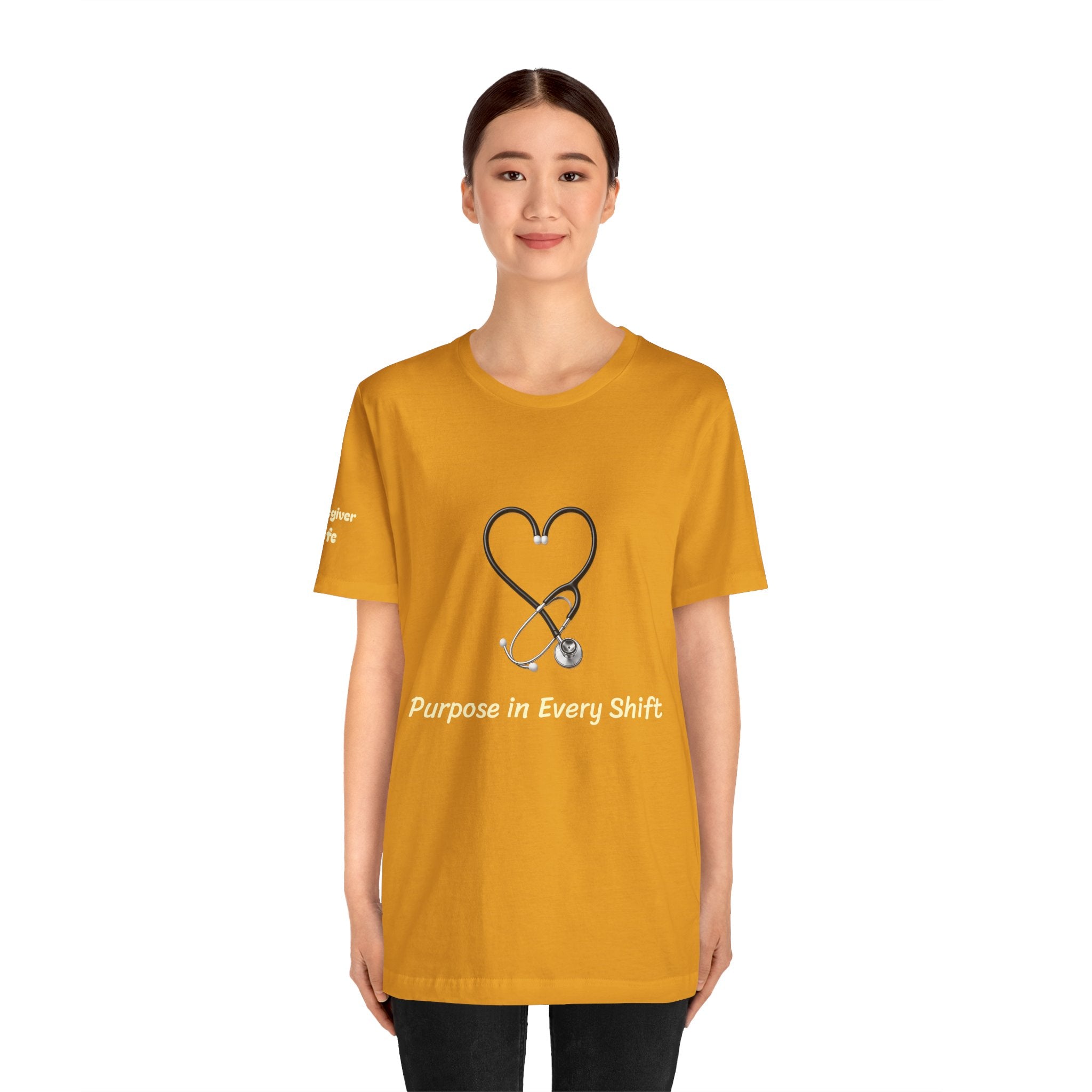 Purpose in Every Shift T-Shirt — Making a Difference Daily Tee