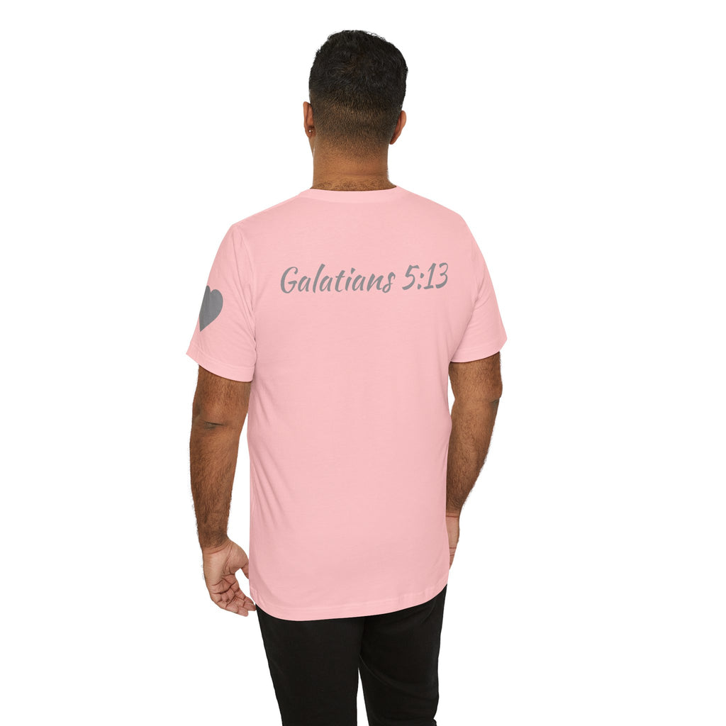 Serve With Love Tee — Heartfelt Volunteer/Charity Short Sleeve Shirt
