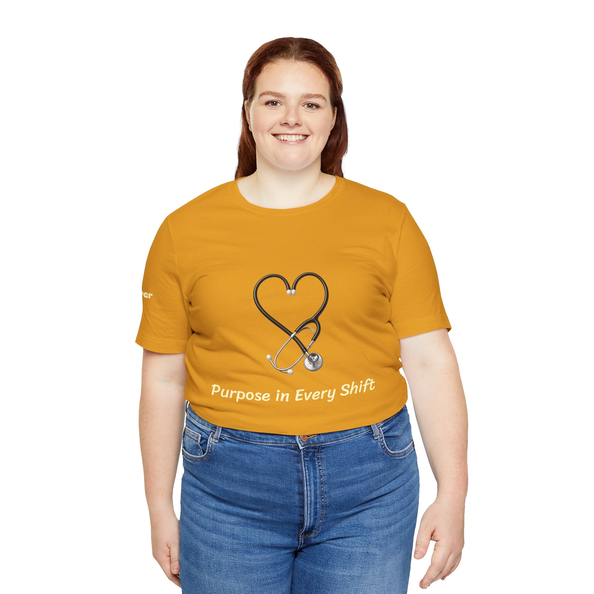 Purpose in Every Shift T-Shirt — Making a Difference Daily Tee