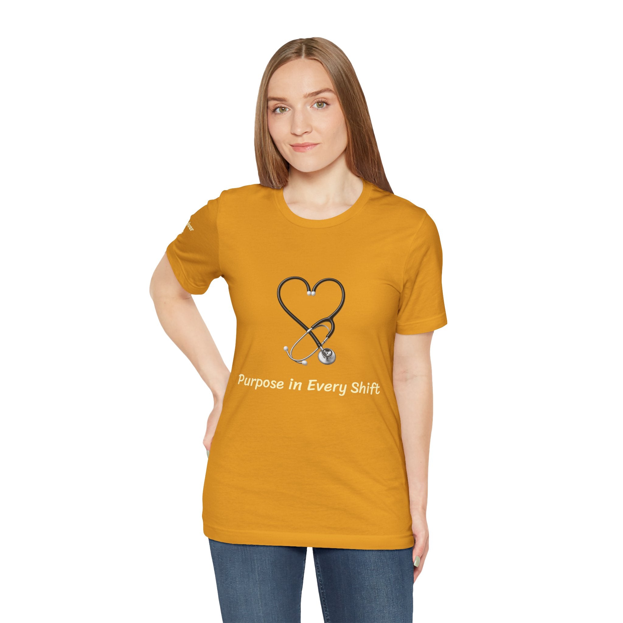 Purpose in Every Shift T-Shirt — Making a Difference Daily Tee