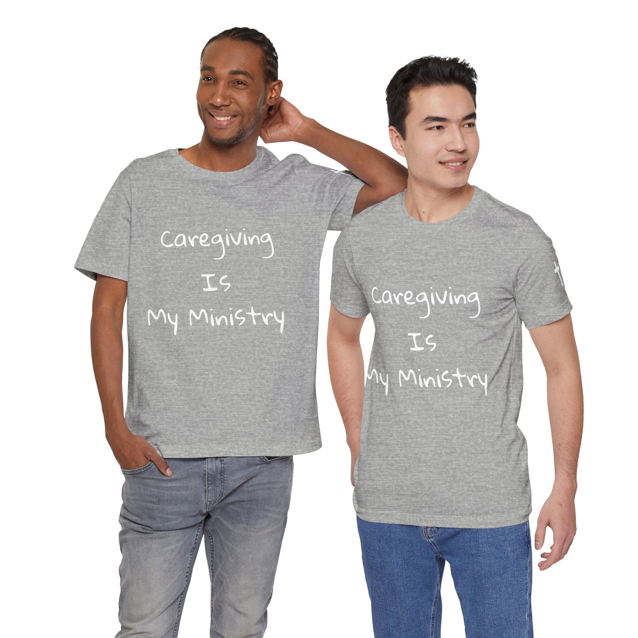 Caregiving Is My Ministry T-Shirt — Faith-Based Caregiver Tee